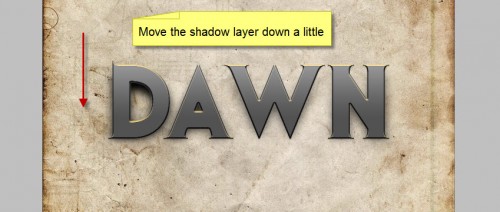 3 move shadow 500x212 Design a Dawn of War Style Concrete Text Effect in Photoshop
