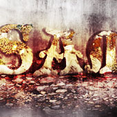 Design Awesome Grungy Text Effect with Stone Texture in Photoshop