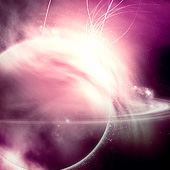 Easily Create Planetary Ring via Cloud and Twirl Filter in Photoshop